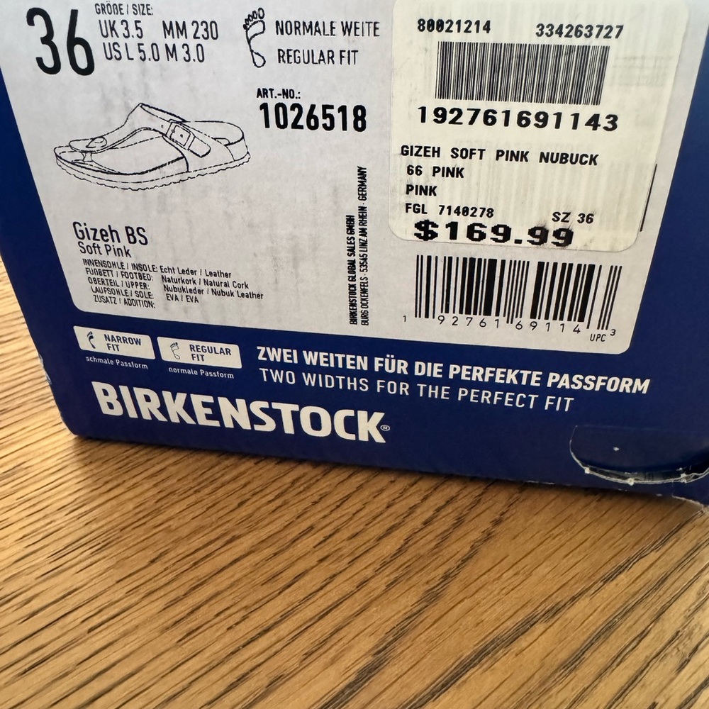 Birkenstock Gizeh Soft Pink Sandals